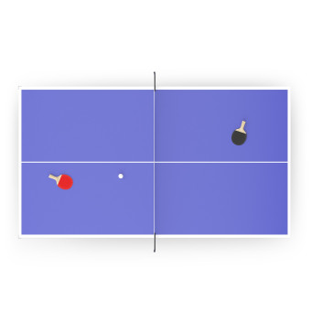 Теннисный стол UNIX Line Indoor 16 mm MDF (Синий)