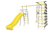 Дачный комплекс Romana Богатырь MAX, качели-диск, 103.07.07 (серый-жёлтый)