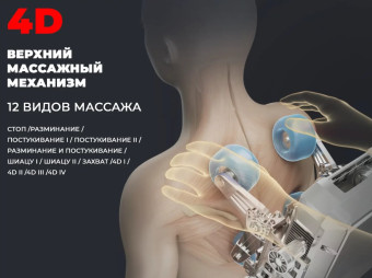 Массажное кресло FUJIMO EXCELSIOR F900 (коричневый)