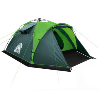 Палатка кемпинговая RSP Narle 3 с автоматическим каркасом (зелёный)