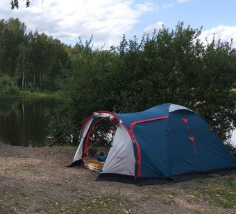 Палатка Canadian Camper RINO 3 (синий)