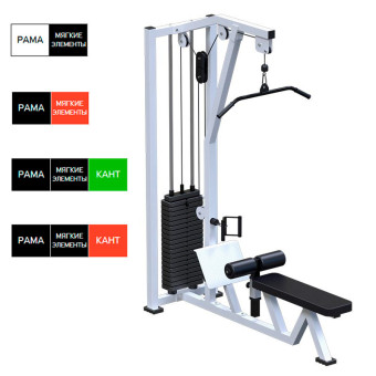 Комбинированная тяга Central Sport Pro, AR046 (стек 100кг)