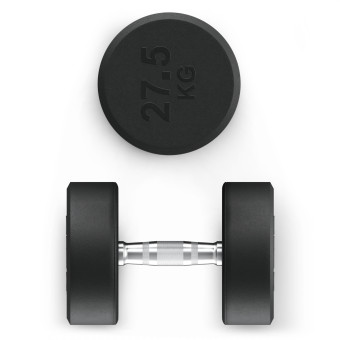 Гантели круглые обрезиненные UNIX Fit PRO (27.5 кг, 2 шт)