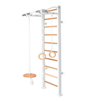 Детский спортивный комплекс PERFETTO SPORT PS-112 Scala in legno (bianco-naturale)