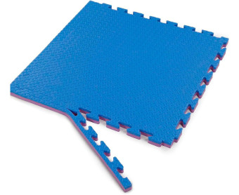 Будо-мат DFC 100 x 100 см, 20 мм EVA (сине-красный)
