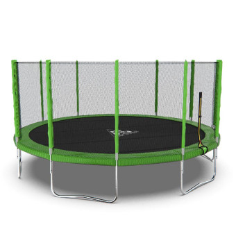 Батут DFC Trampoline Fitness с сеткой 16ft