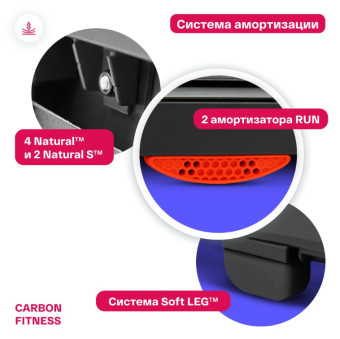 Беговая дорожка домашняя CARBON FITNESS T170