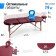 Массажный стол UNIX Comfort 3 Section Burgundy