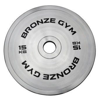 Диск олимпийский BRONZE GYM стальной (15 кг)