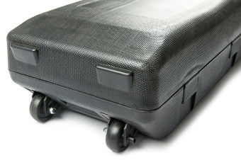 Набор хромированных гантелей и штанги в чемодане AMETIST (50кг)