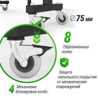 Всепогодный теннисный стол UNIX Line outdoor 14 mm SMC (Серый)