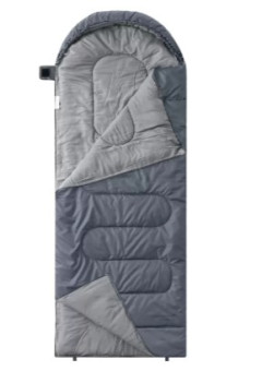 Спальный мешок RSP Sleep 250 R (серый, 220x80см, молния справа)