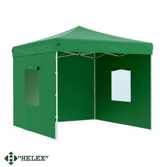 Тент-шатер быстросборный Helex 24331 3x3х3м полиэстер (зеленый)