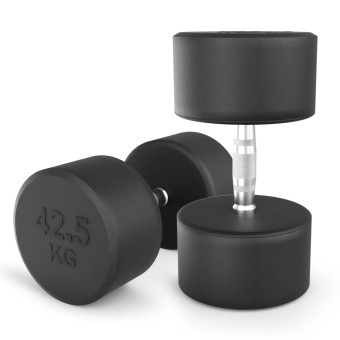 Гантели круглые обрезиненные UNIX Fit PRO (42.5 кг, 2 шт)