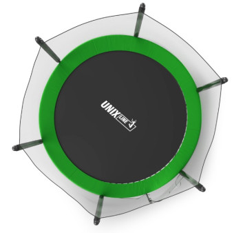 Батут UNIX Line Simple 8 ft Green (outside)