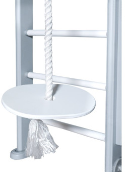 Детский спортивный комплекс PERFETTO SPORT PS-130, Scala in legno con rete 2 (серый)