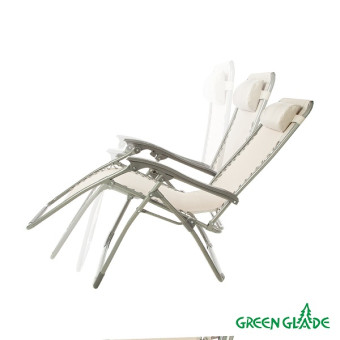 Шезлонг складной Green Glade М 3209