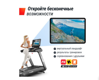 Беговая дорожка UNIX Fit T-1350 PRO (LED)