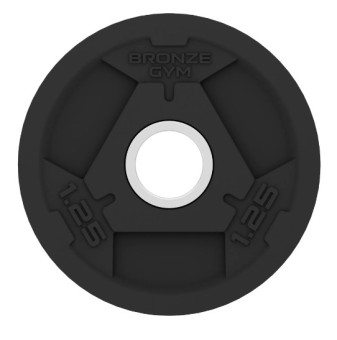 Диск олимпийский BRONZE GYM обрезиненный (1,25 кг)