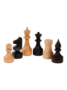 Шахматы Woodgames Кинешемские бук, 40мм с фиг.