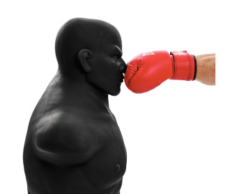 Манекен DFC Boxing Punching Man-Heavy TLS-AB (черный)
