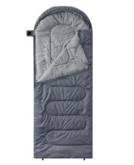 Спальный мешок RSP Sleep 350 R (серый, 220x80см, молния справа)