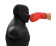 Манекен DFC Boxing Punching Man-Heavy TLS-AB (черный)
