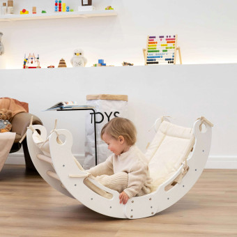 Арка-качалка "Romana Eco5" (03.20.05, дерево/белый)