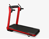 Беговая дорожка OXYGEN FITNESS M-CONCEPT SPORT (красный)