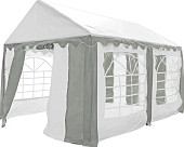 Торговая палатка Sundays Party 4x4 (белый/серый)