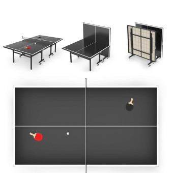 Всепогодный теннисный стол UNIX Line outdoor 14 mm SMC (Серый)