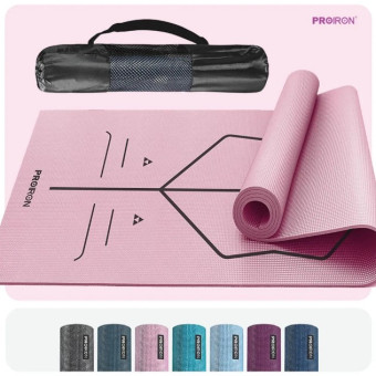 Коврик для йоги и фитнеса PROIRON К1736104Р (розовый)