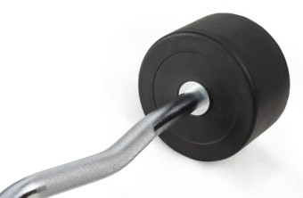 Штанга неразборная с изогнутым грифом VictoryFit VF-DX5450 (45 кг)