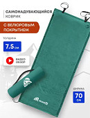 Самонадувающийся коврик RSP Velour 75 (зеленый)