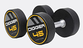 Комплект полиуретановых гантелей Hasttings Digger HD51D4C-40-50, 5 пар (от 40 до 50кг)