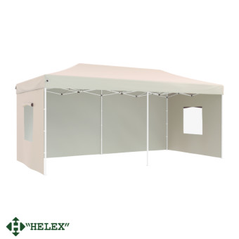 Тент-шатер быстросборный Helex 24362 6х3x3м полиэстер (бежевый)