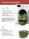 Спальный мешок RSP Lager 250 L (220x75см, оливково-зелёный молния левая)