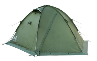 Палатка Экспедиционная Tramp Rock 2 (V2) Green