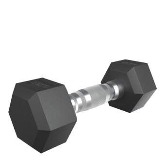 Гантели гексагональные обрезиненные UNIX Fit (2,5 кг, 2 шт)