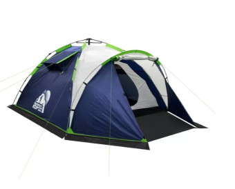 Палатка кемпинговая RSP Narle 3 с автоматическим каркасом (синий)
