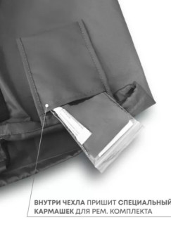 Самонадувающийся коврик RSP Velour 38 (серый)
