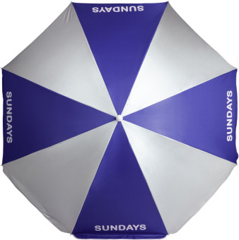 Зонт пляжный Sundays HYB1812 (синий-серебро)