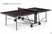 Стол теннисный Start Line Compact-2 LX Всепогодный (Черный)
