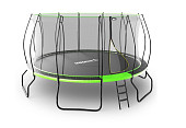 Батут UNIX Line 16 ft UFO (зеленый)