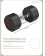 Гантель обрезиненная PROIRON Г1160ОБР (16 кг)