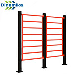 Стенка шведская для воркаута двухсекционная Dinamika ZSO-003742