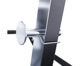 Скамья со стойками под штангу DFC GORILLA (с партой для бицепса)