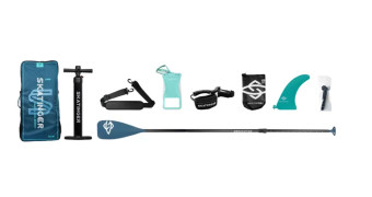 Сапборд Skatinger Leafy Expedition Green Base