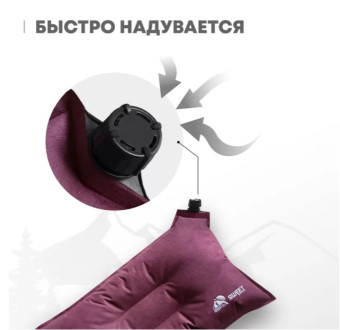 Самонадувающаяся подушка RSP Sweet (Красная)