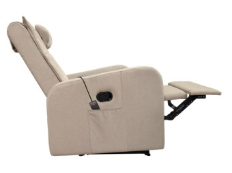 Кресло-реклайнер механический с массажем FUJIMO COMFORT CHAIR (Ваниль)